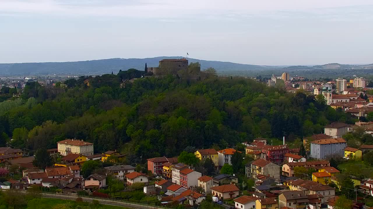 Nova Gorica et Gorizia : Vue Imprenable depuis le Monastère Franciscain de Kostanjevica
