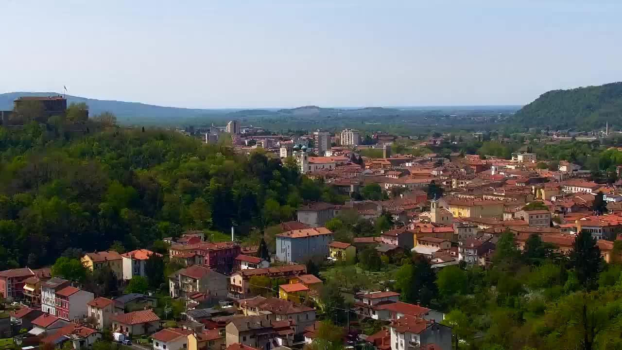 Nova Gorica in Gorica: Čudovit Razgled iz Frančiškanskega Samostana Kostanjevica