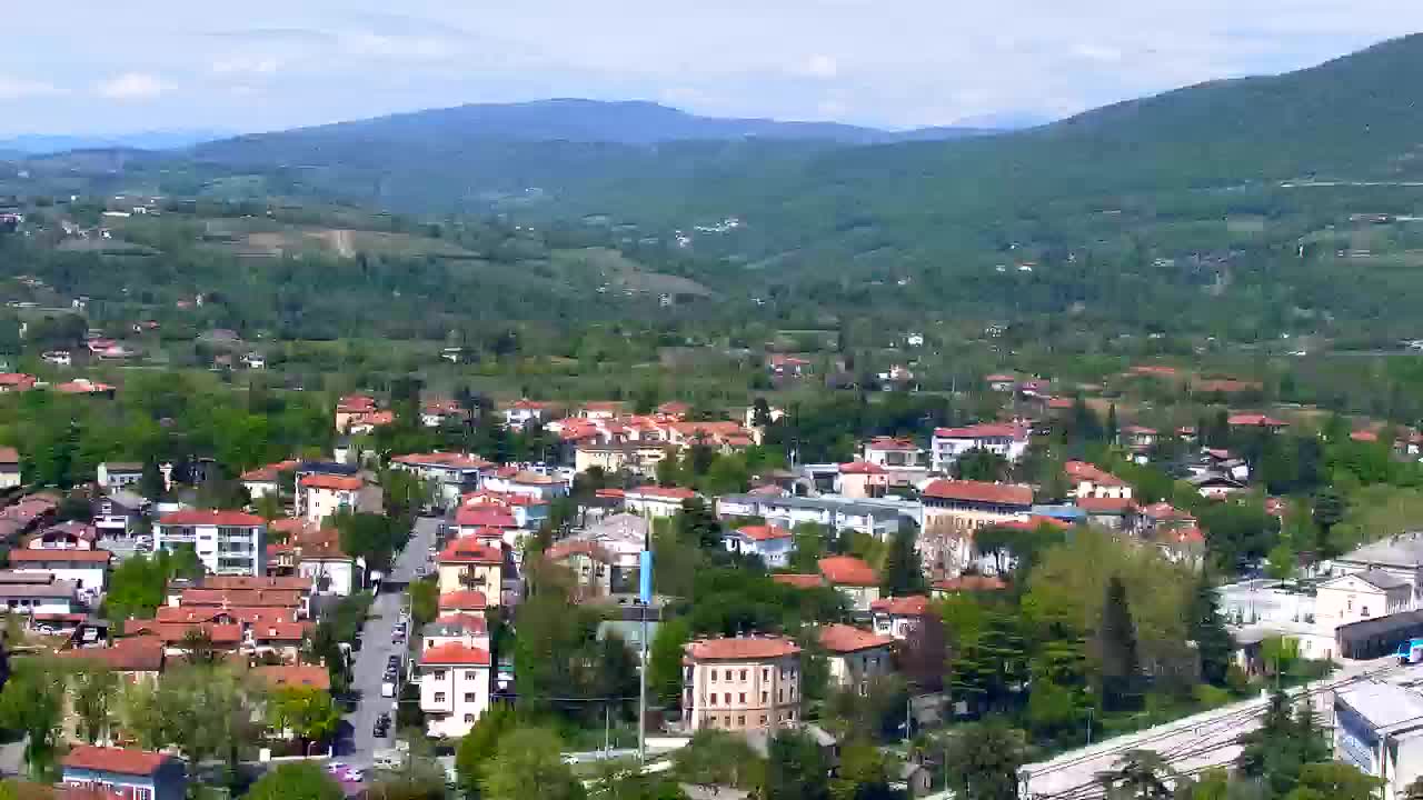 Nova Gorica in Gorica: Čudovit Razgled iz Frančiškanskega Samostana Kostanjevica