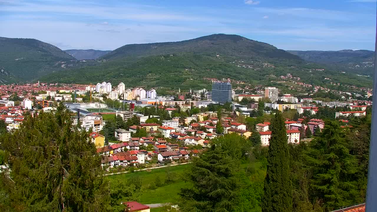 Nova Gorica in Gorica: Čudovit Razgled iz Frančiškanskega Samostana Kostanjevica