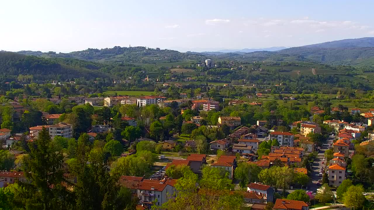 Nova Gorica et Gorizia : Vue Imprenable depuis le Monastère Franciscain de Kostanjevica
