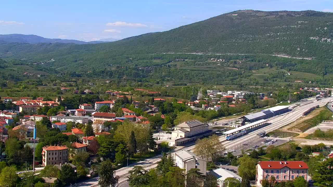 Nova Gorica in Gorica: Čudovit Razgled iz Frančiškanskega Samostana Kostanjevica