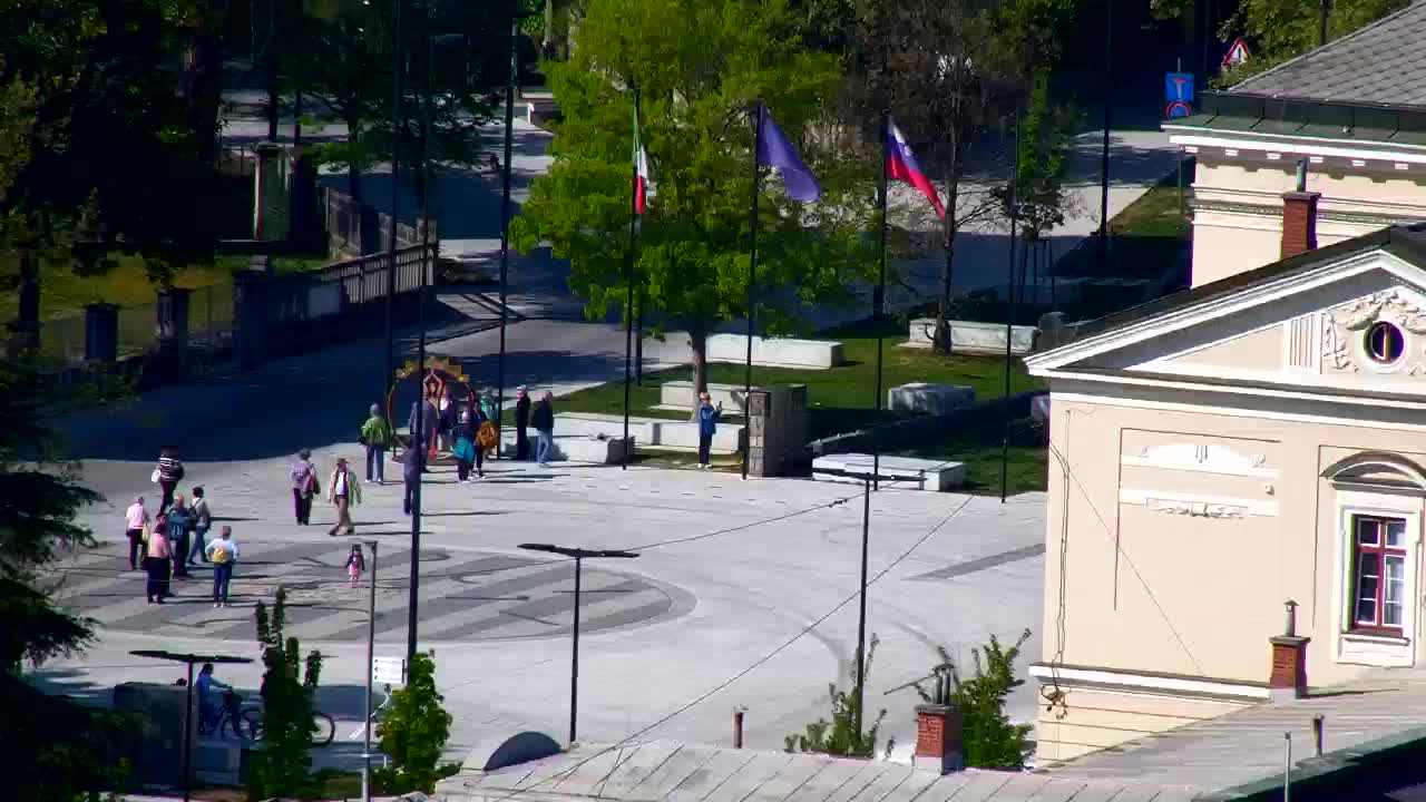 Nova Gorica i Gorica: Prekrasan Pogled iz Franjevačkog Samostana Kostanjevica