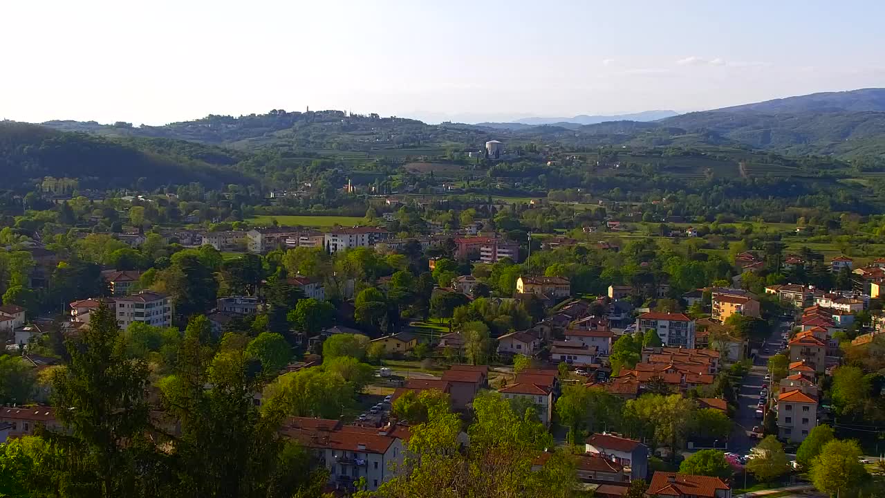 Nova Gorica in Gorica: Čudovit Razgled iz Frančiškanskega Samostana Kostanjevica