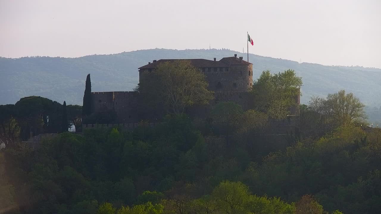 Nova Gorica i Gorica: Prekrasan Pogled iz Franjevačkog Samostana Kostanjevica