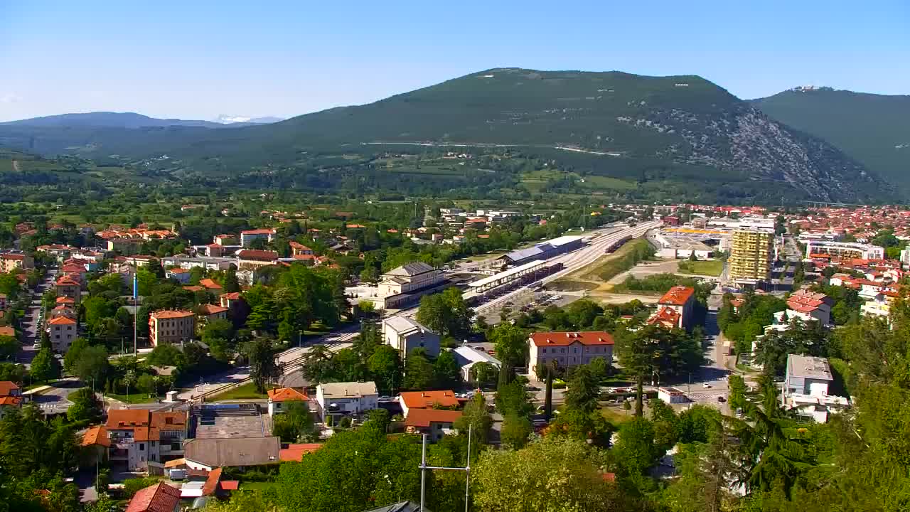 Nova Gorica i Gorica: Prekrasan Pogled iz Franjevačkog Samostana Kostanjevica