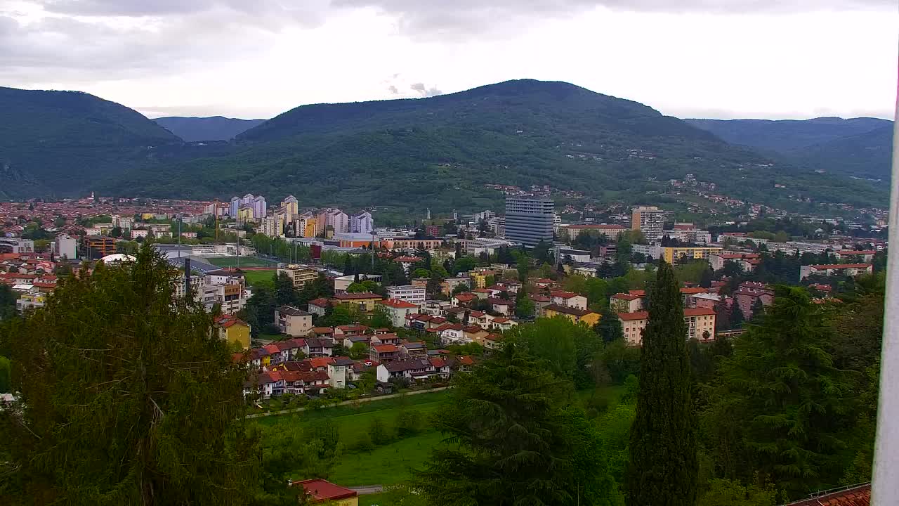 Nova Gorica in Gorica: Čudovit Razgled iz Frančiškanskega Samostana Kostanjevica
