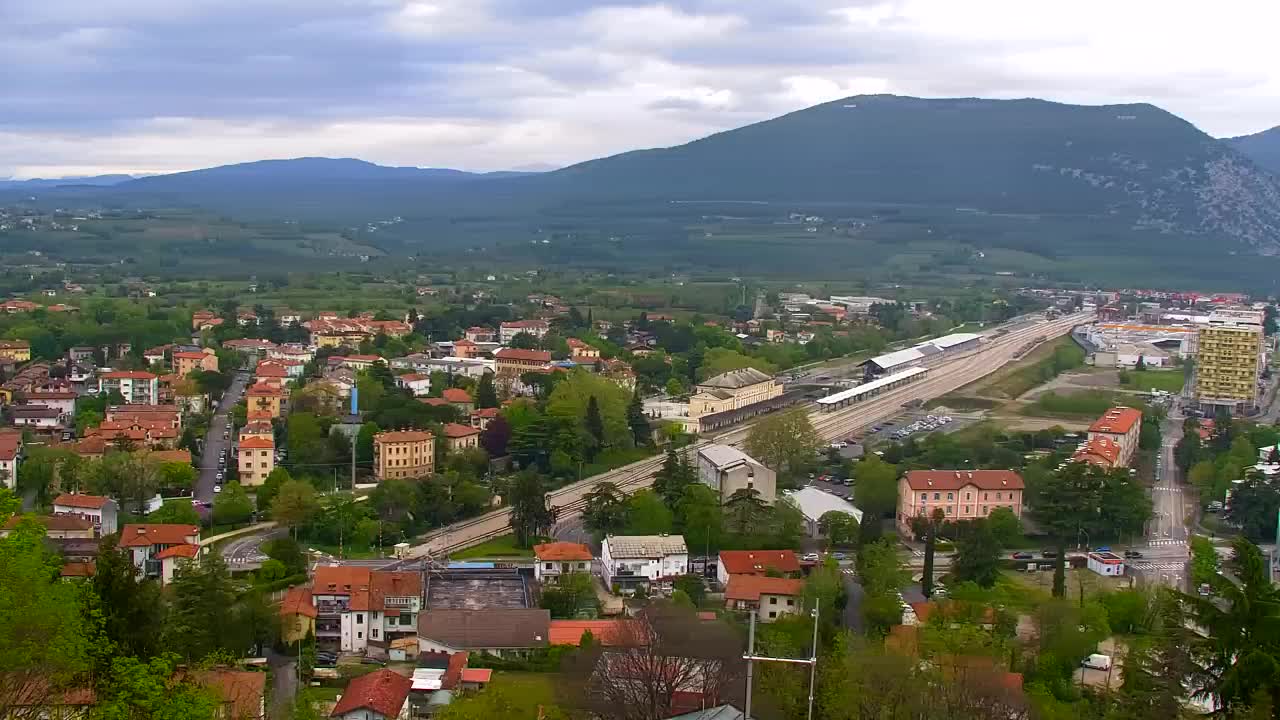 Nova Gorica in Gorica: Čudovit Razgled iz Frančiškanskega Samostana Kostanjevica