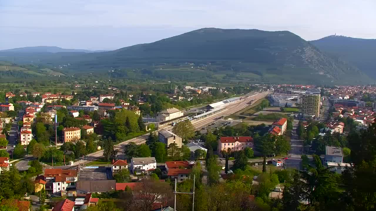 Nova Gorica in Gorica: Čudovit Razgled iz Frančiškanskega Samostana Kostanjevica