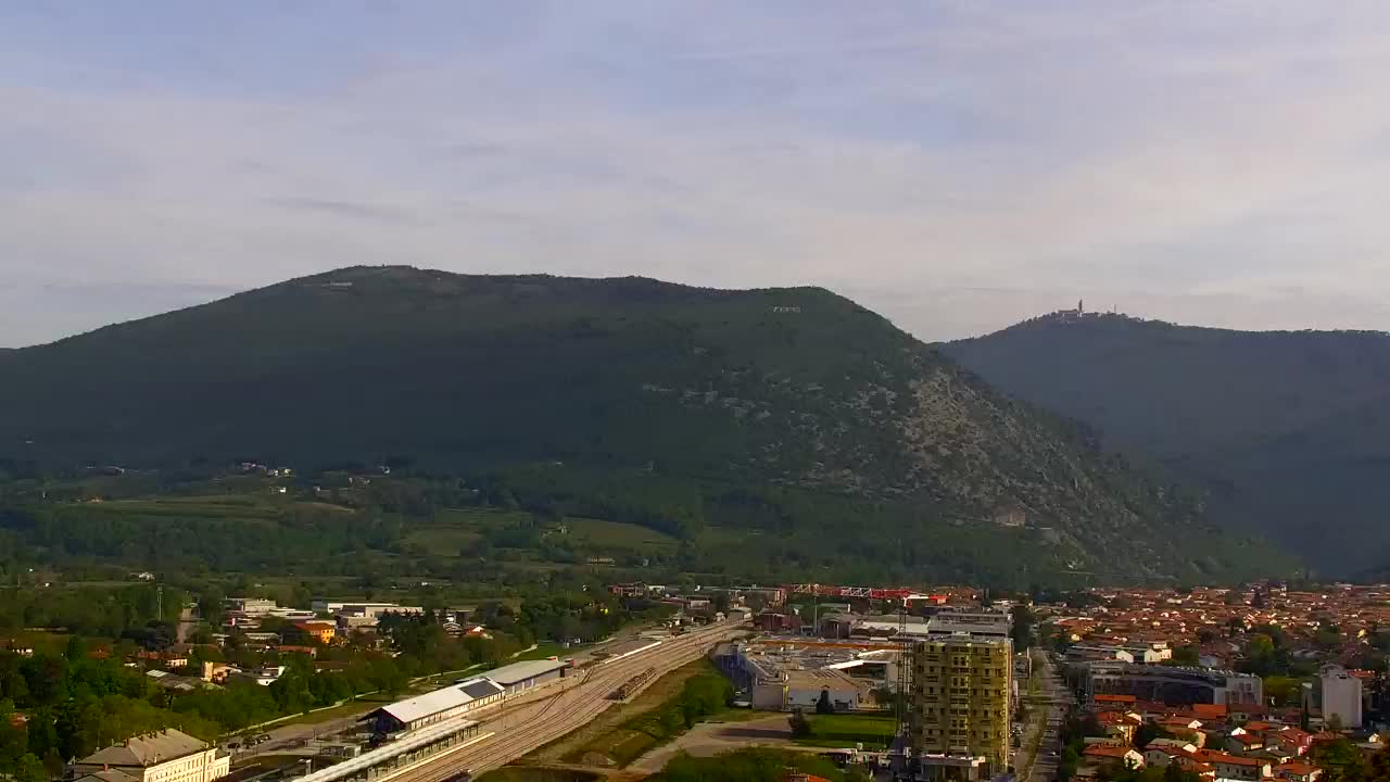 Nova Gorica et Gorizia : Vue Imprenable depuis le Monastère Franciscain de Kostanjevica