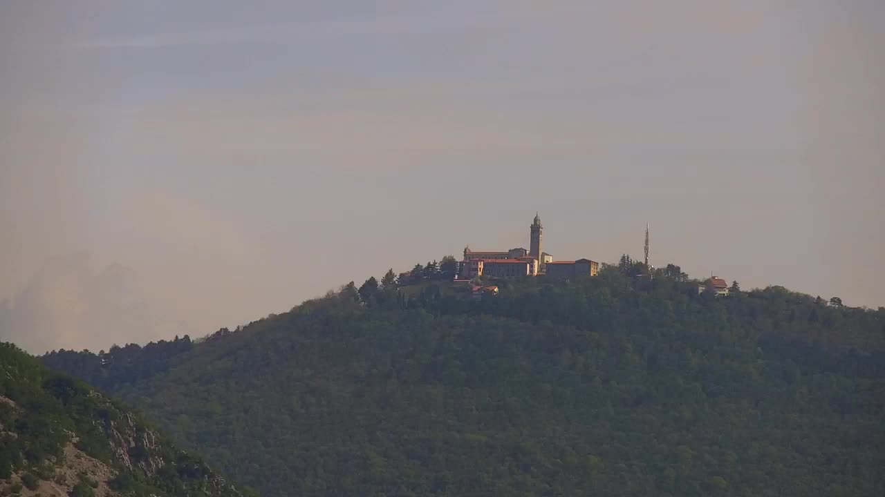 Nova Gorica in Gorica: Čudovit Razgled iz Frančiškanskega Samostana Kostanjevica