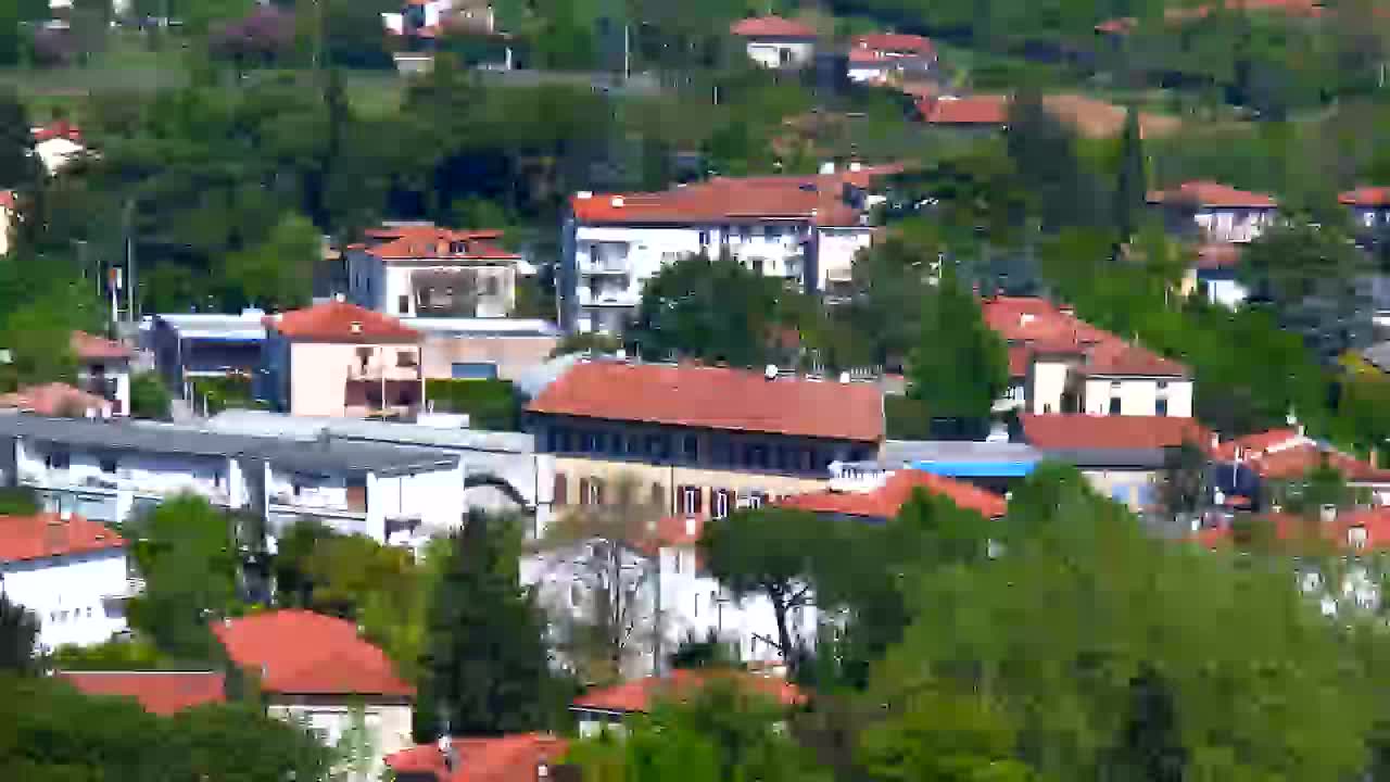 Nova Gorica in Gorica: Čudovit Razgled iz Frančiškanskega Samostana Kostanjevica