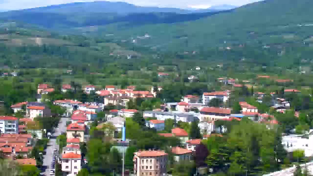 Nova Gorica in Gorica: Čudovit Razgled iz Frančiškanskega Samostana Kostanjevica