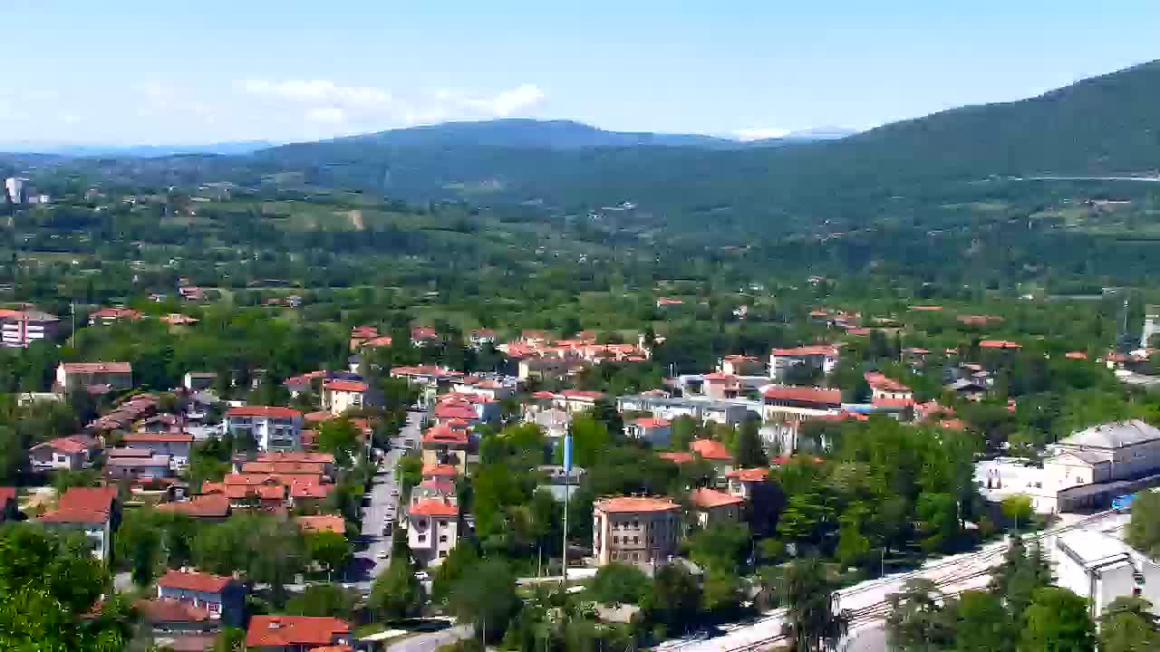 Nova Gorica i Gorica: Prekrasan Pogled iz Franjevačkog Samostana Kostanjevica