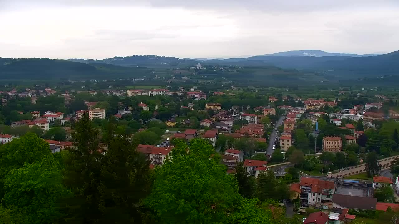 Nova Gorica in Gorica: Čudovit Razgled iz Frančiškanskega Samostana Kostanjevica