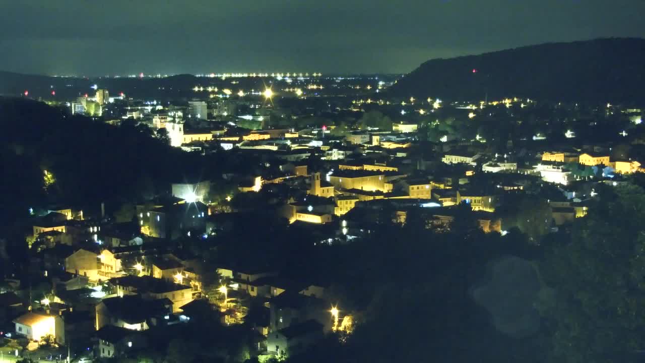 Nova Gorica i Gorica: Prekrasan Pogled iz Franjevačkog Samostana Kostanjevica