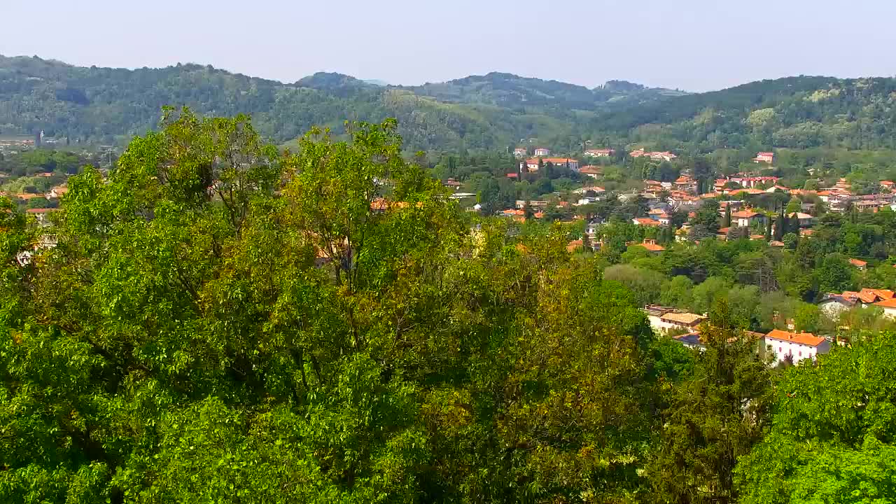 Nova Gorica in Gorica: Čudovit Razgled iz Frančiškanskega Samostana Kostanjevica