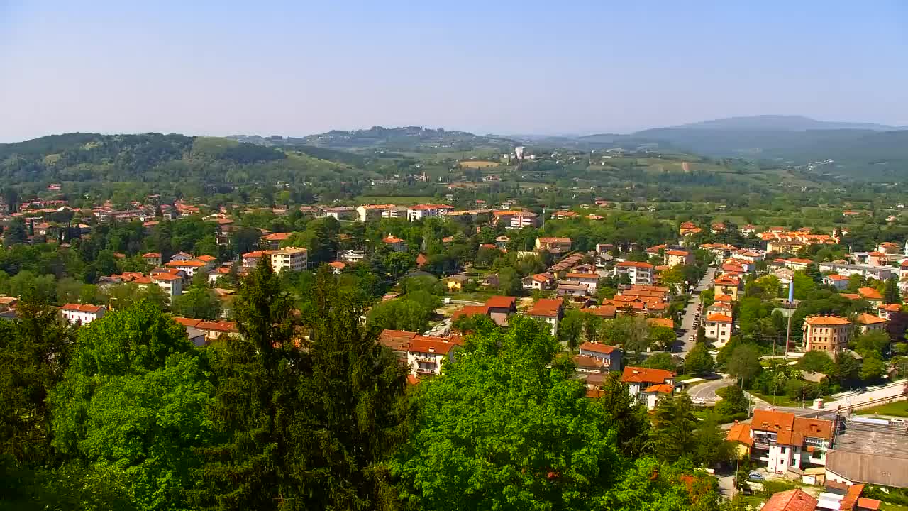 Nova Gorica in Gorica: Čudovit Razgled iz Frančiškanskega Samostana Kostanjevica