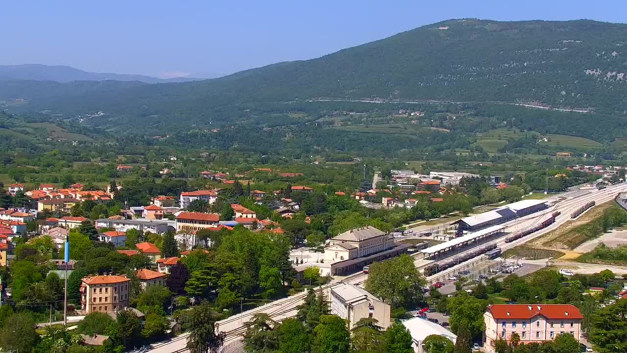 Nova Gorica in Gorica: Čudovit Razgled iz Frančiškanskega Samostana Kostanjevica