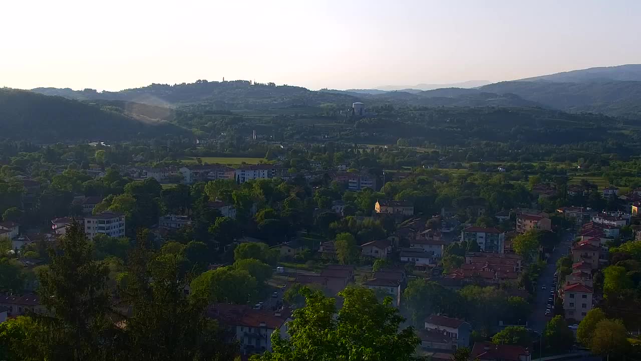 Nova Gorica in Gorica: Čudovit Razgled iz Frančiškanskega Samostana Kostanjevica