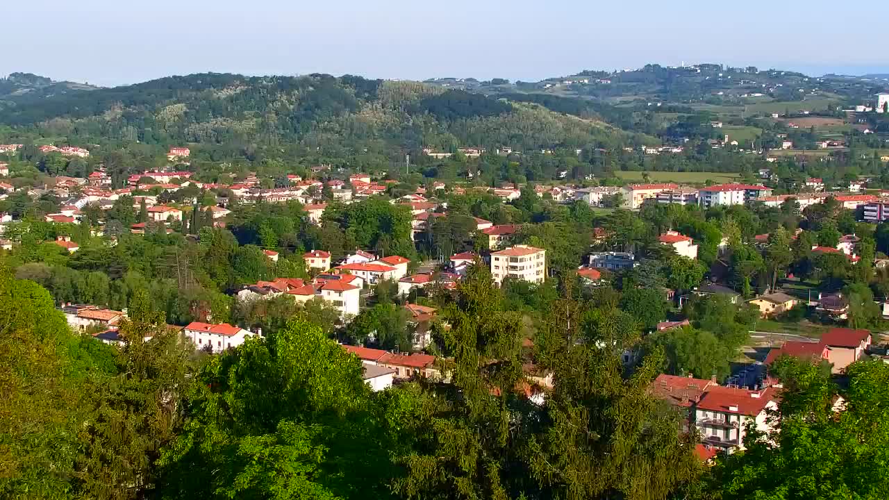 Nova Gorica et Gorizia : Vue Imprenable depuis le Monastère Franciscain de Kostanjevica