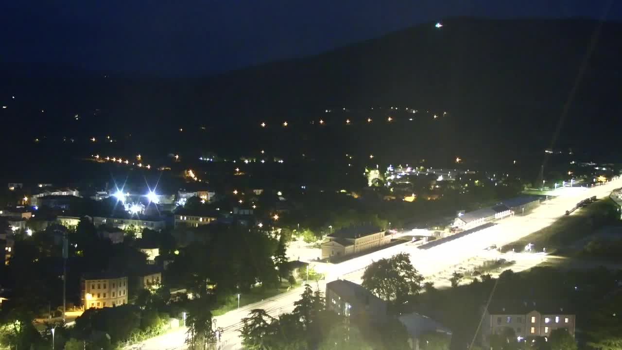 Nova Gorica et Gorizia : Vue Imprenable depuis le Monastère Franciscain de Kostanjevica