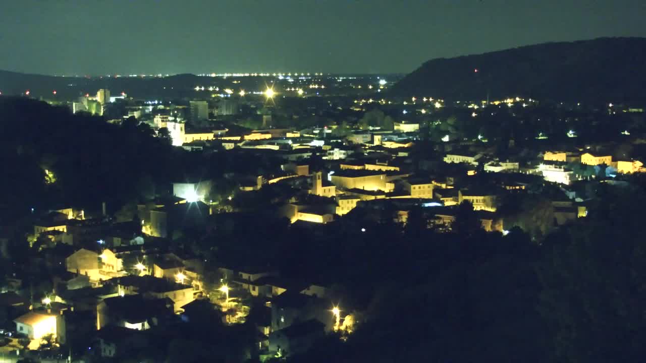 Nova Gorica i Gorica: Prekrasan Pogled iz Franjevačkog Samostana Kostanjevica