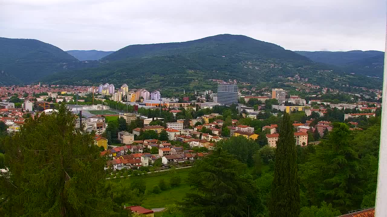 Nova Gorica et Gorizia : Vue Imprenable depuis le Monastère Franciscain de Kostanjevica