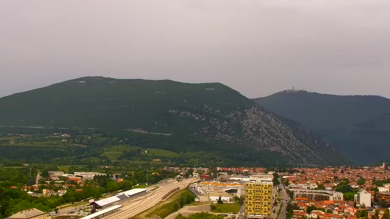 Nova Gorica et Gorizia : Vue Imprenable depuis le Monastère Franciscain de Kostanjevica