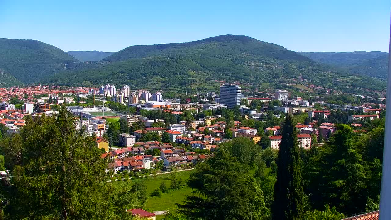 Nova Gorica in Gorica: Čudovit Razgled iz Frančiškanskega Samostana Kostanjevica