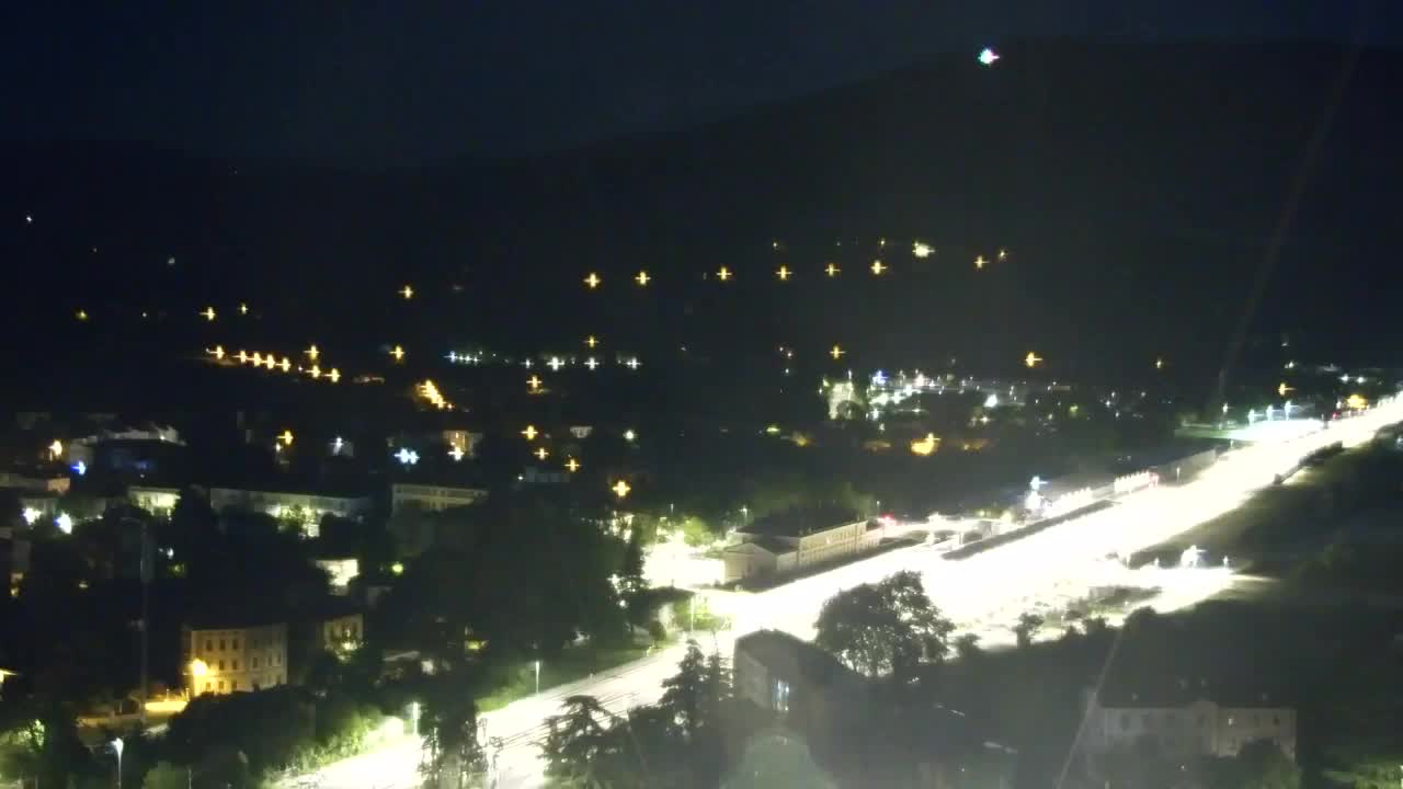 Nova Gorica in Gorica: Čudovit Razgled iz Frančiškanskega Samostana Kostanjevica