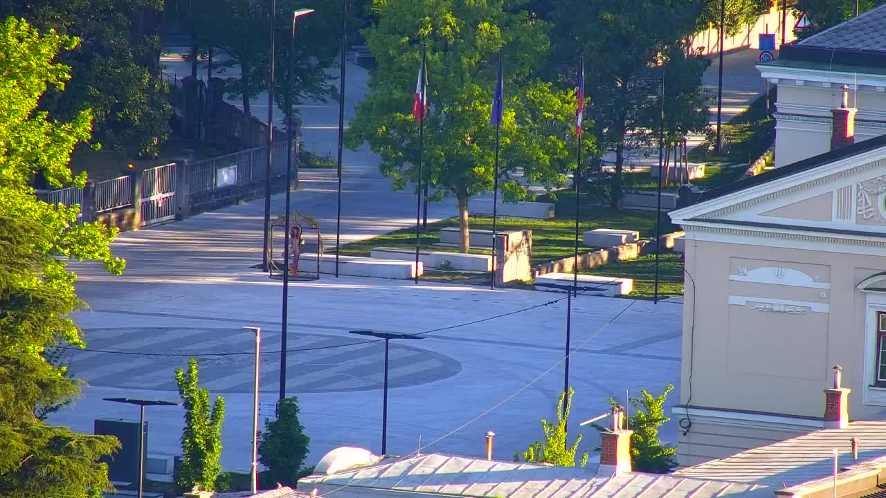 Nova Gorica et Gorizia : Vue Imprenable depuis le Monastère Franciscain de Kostanjevica