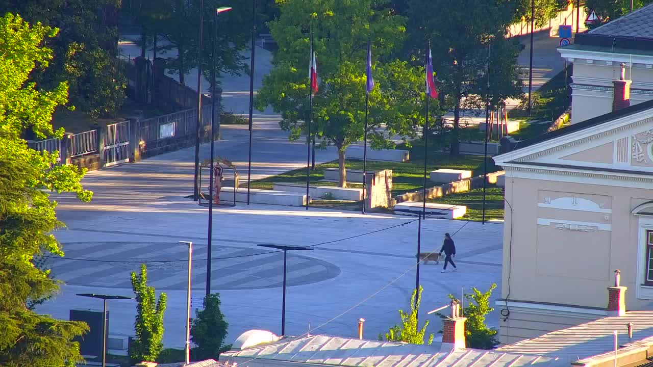 Nova Gorica et Gorizia : Vue Imprenable depuis le Monastère Franciscain de Kostanjevica