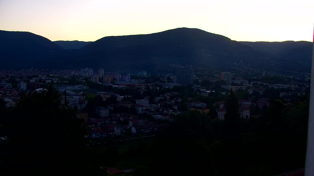 Nova Gorica et Gorizia : Vue Imprenable depuis le Monastère Franciscain de Kostanjevica