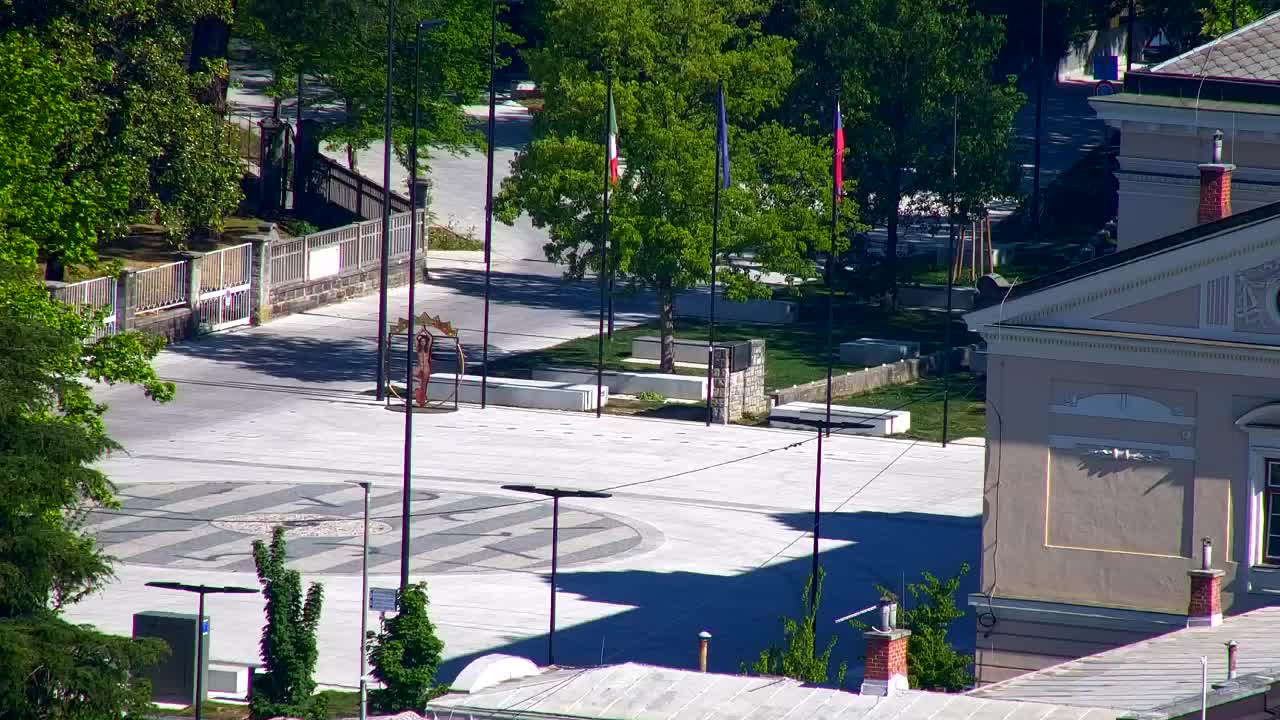 Nova Gorica in Gorica: Čudovit Razgled iz Frančiškanskega Samostana Kostanjevica
