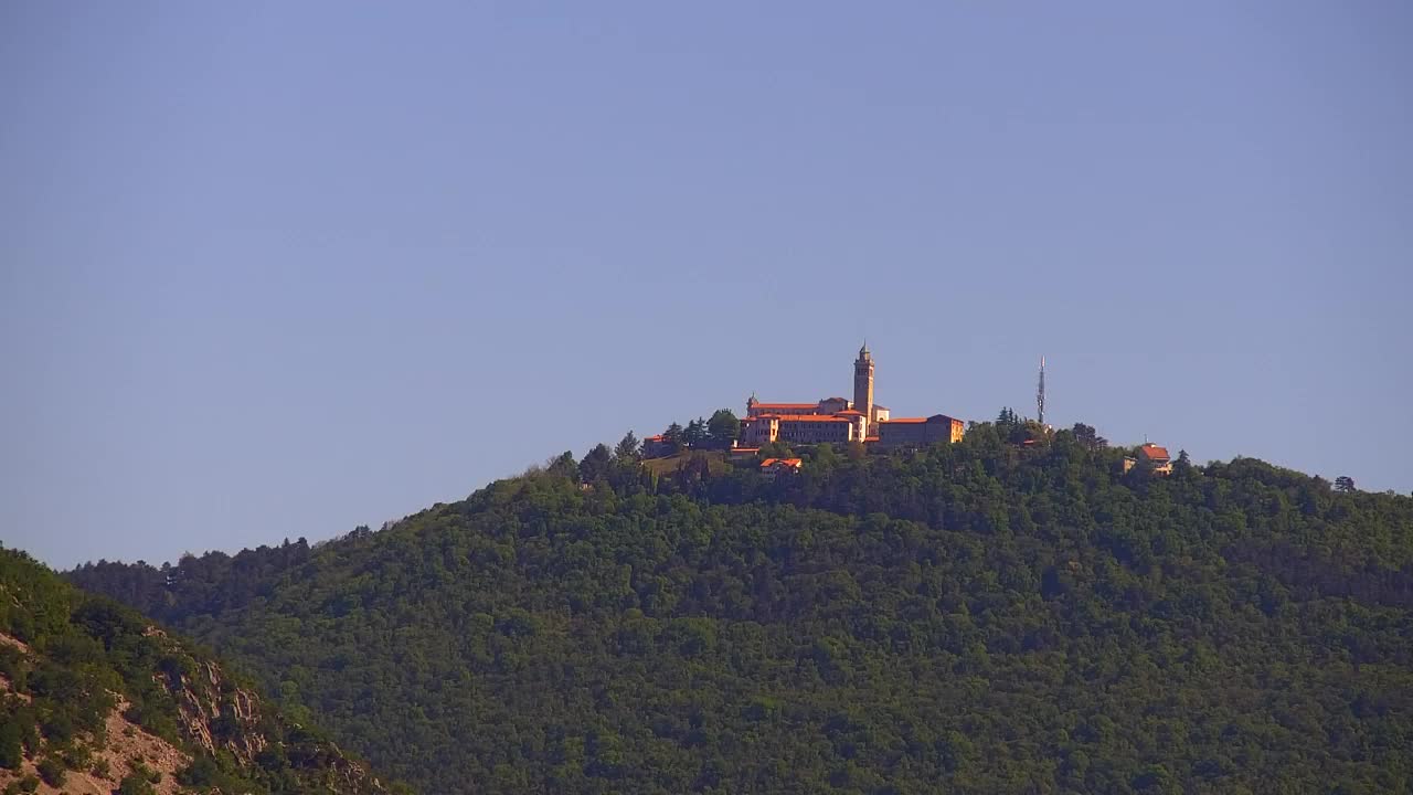 Nova Gorica in Gorica: Čudovit Razgled iz Frančiškanskega Samostana Kostanjevica