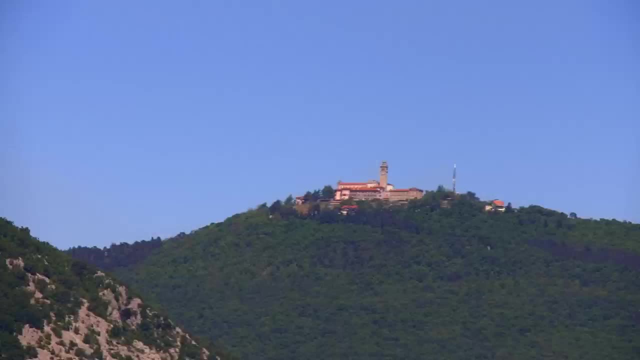 Nova Gorica et Gorizia : Vue Imprenable depuis le Monastère Franciscain de Kostanjevica