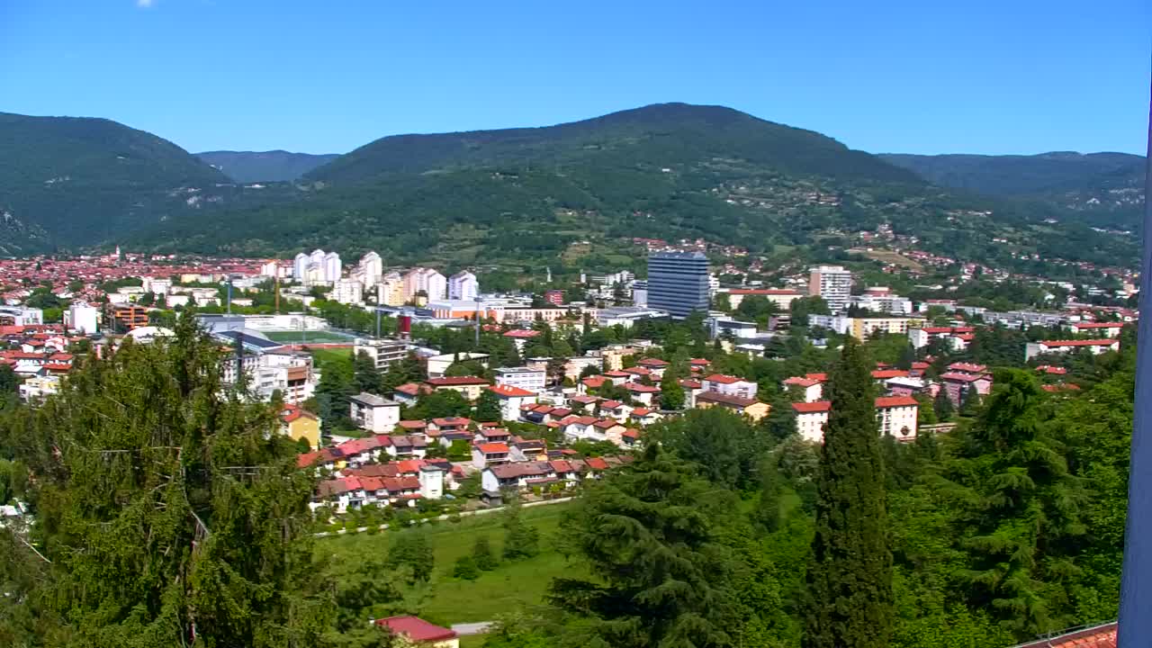 Nova Gorica y Gorizia: Impresionantes Vistas desde el Monasterio Franciscano de Kostanjevica