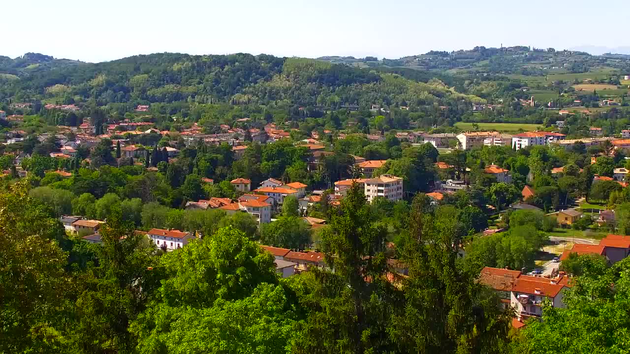 Nova Gorica et Gorizia : Vue Imprenable depuis le Monastère Franciscain de Kostanjevica