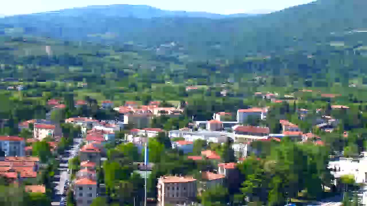 Nova Gorica et Gorizia : Vue Imprenable depuis le Monastère Franciscain de Kostanjevica