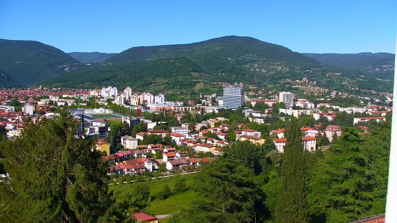 Nova Gorica et Gorizia : Vue Imprenable depuis le Monastère Franciscain de Kostanjevica
