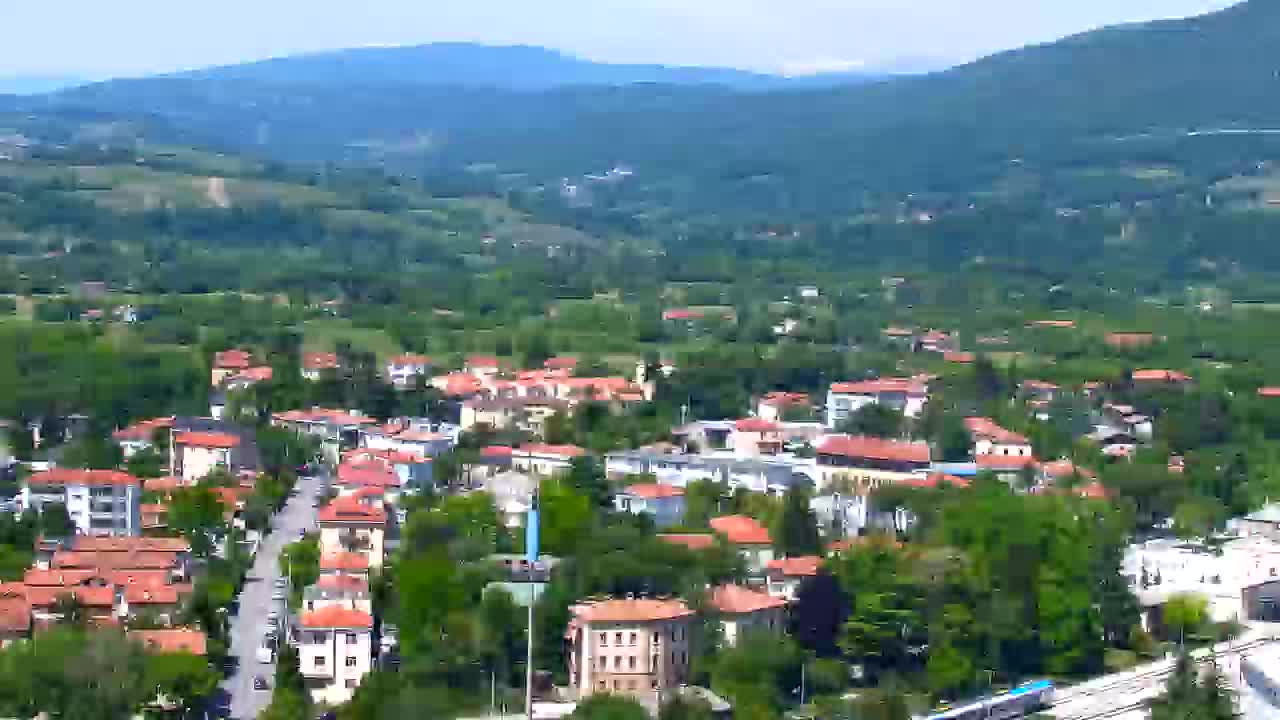 Nova Gorica et Gorizia : Vue Imprenable depuis le Monastère Franciscain de Kostanjevica