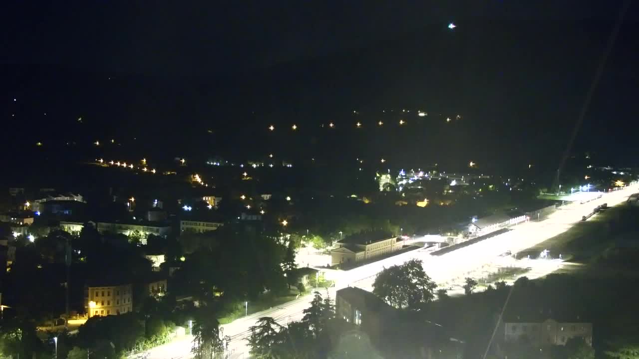 Nova Gorica et Gorizia : Vue Imprenable depuis le Monastère Franciscain de Kostanjevica