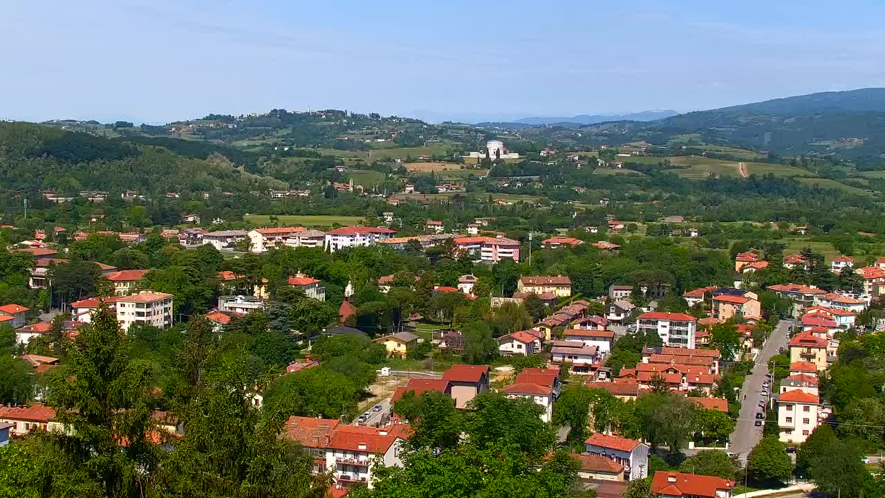 Nova Gorica i Gorica: Prekrasan Pogled iz Franjevačkog Samostana Kostanjevica