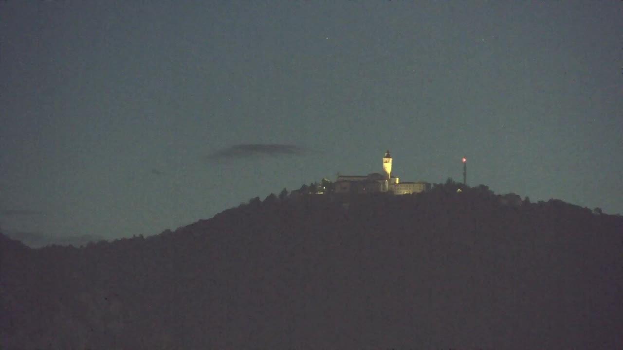 Nova Gorica und Görz: Atemberaubende Aussicht vom Franziskanerkloster Kostanjevica
