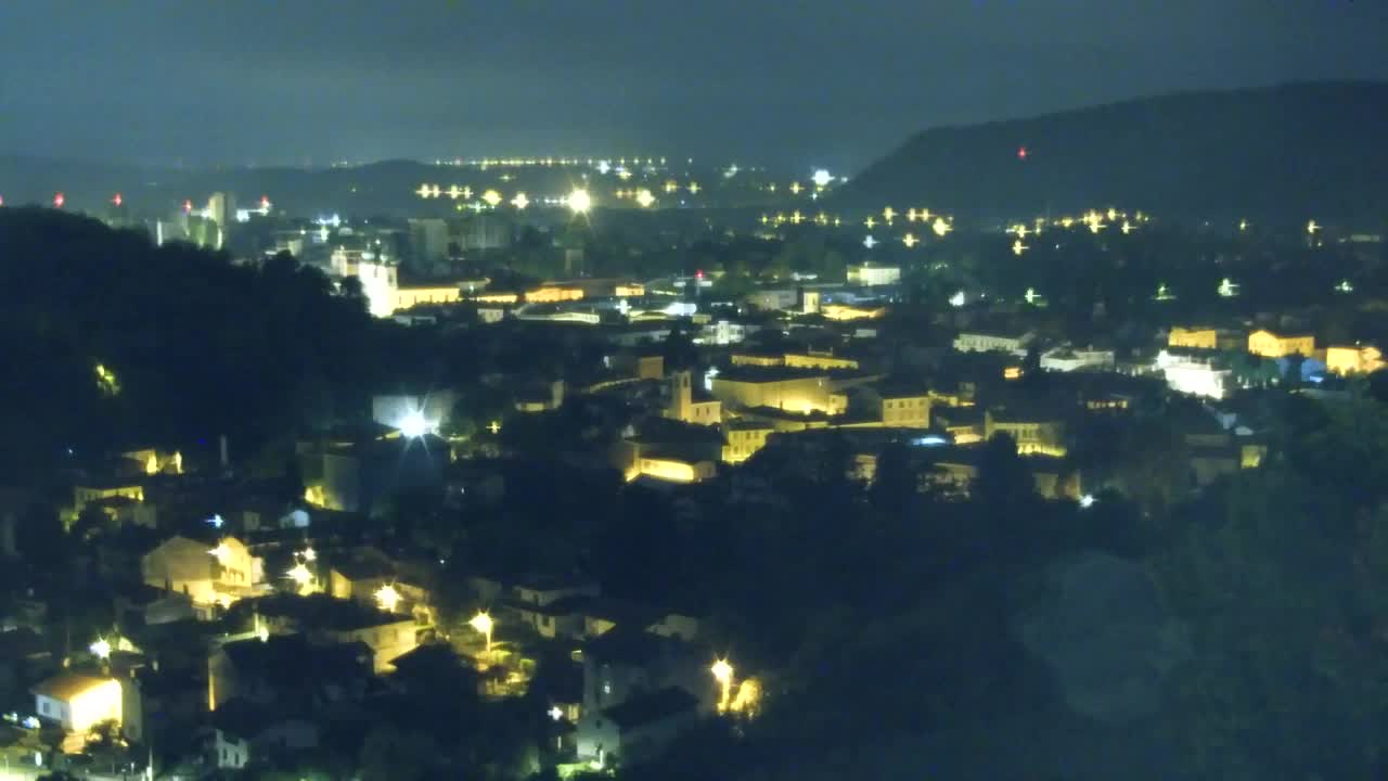 Nova Gorica in Gorica: Čudovit Razgled iz Frančiškanskega Samostana Kostanjevica