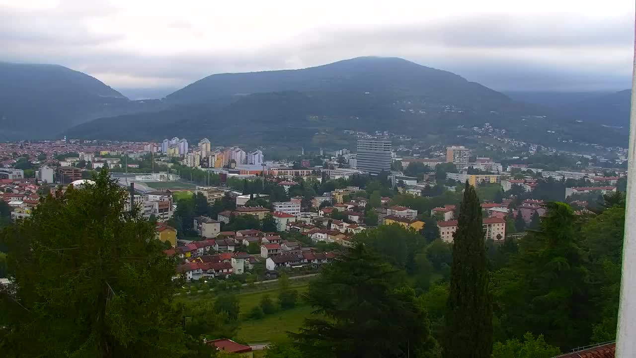 Nova Gorica et Gorizia : Vue Imprenable depuis le Monastère Franciscain de Kostanjevica