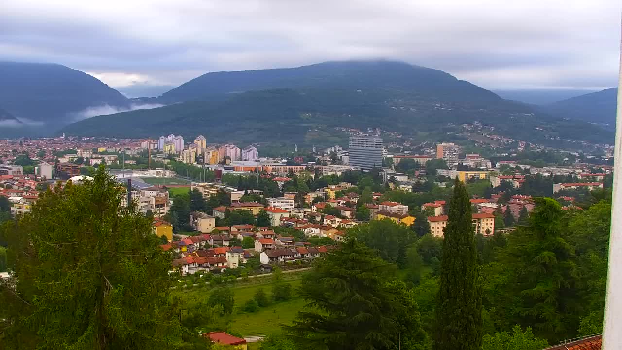 Nova Gorica in Gorica: Čudovit Razgled iz Frančiškanskega Samostana Kostanjevica