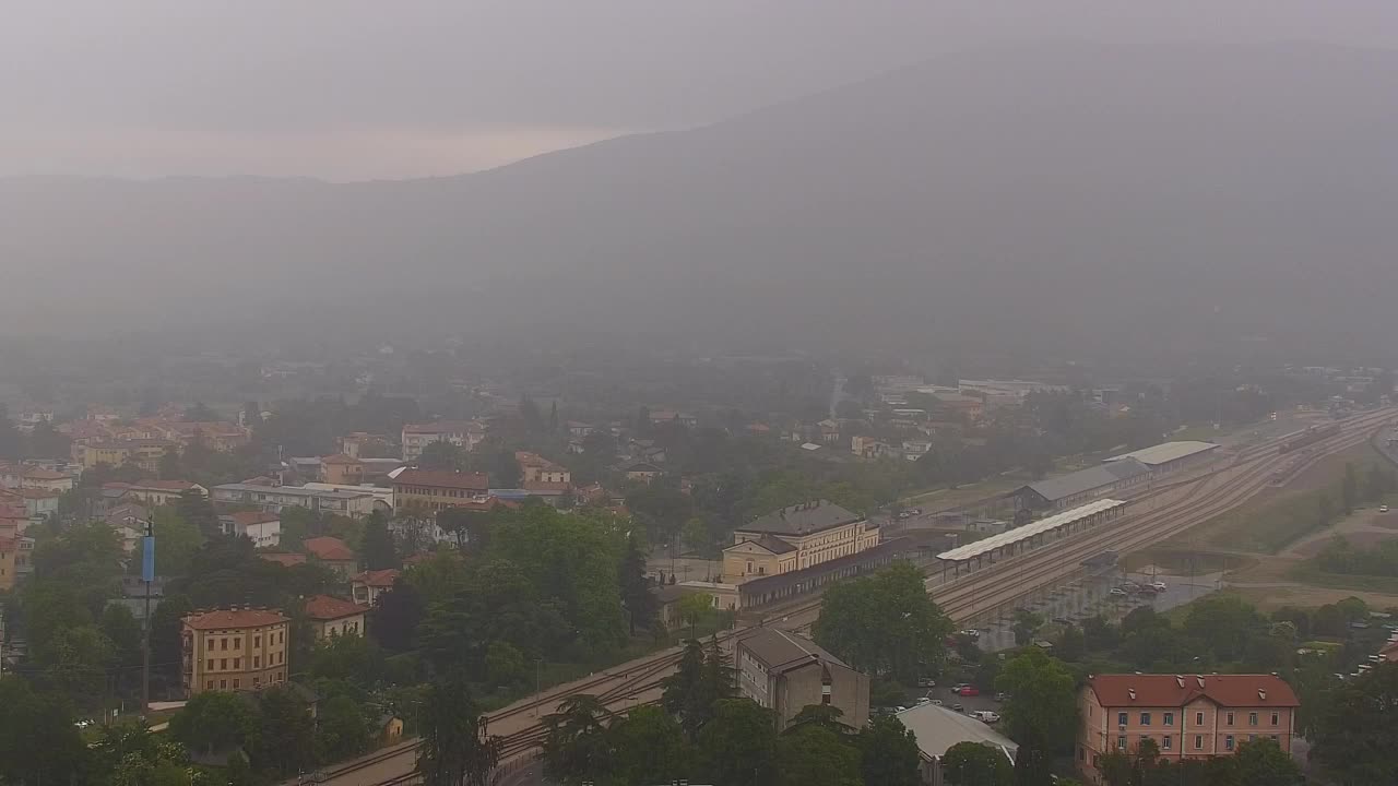Nova Gorica et Gorizia : Vue Imprenable depuis le Monastère Franciscain de Kostanjevica