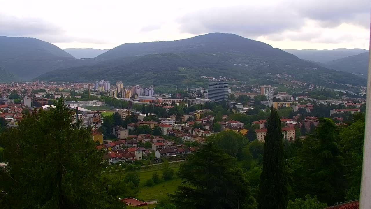 Nova Gorica in Gorica: Čudovit Razgled iz Frančiškanskega Samostana Kostanjevica